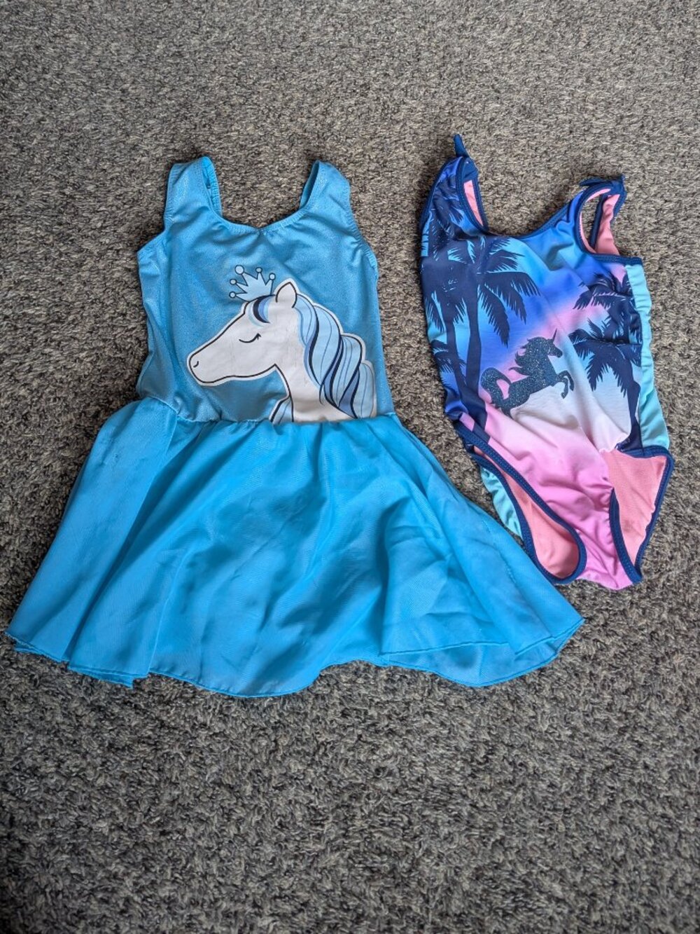 Lots of 2 Leotard and Swimsuit Girls Size 5 / 6